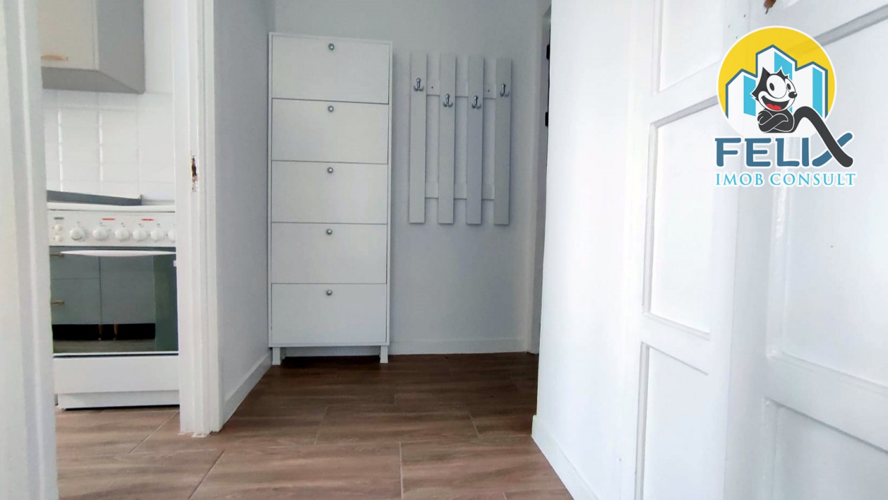 Zona garii, apartament renovat, gata de mutat, 58000 euro