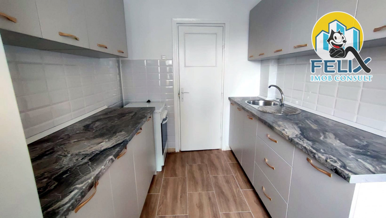 Zona garii, apartament renovat, gata de mutat, 58000 euro