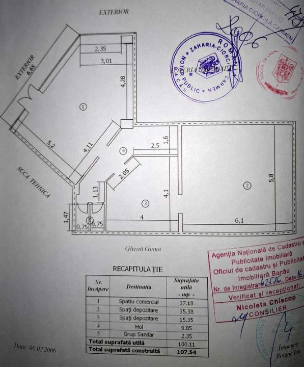 Spatiu comercial - 101mp, stradal, trafic pietonal intens - Republicii Potcoava