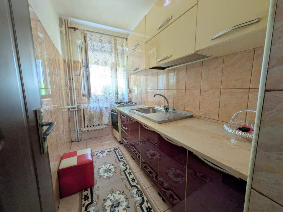 CORA - SUBEX, Apartament 2 camere, parter + balcon, bloc reabilitat termic.