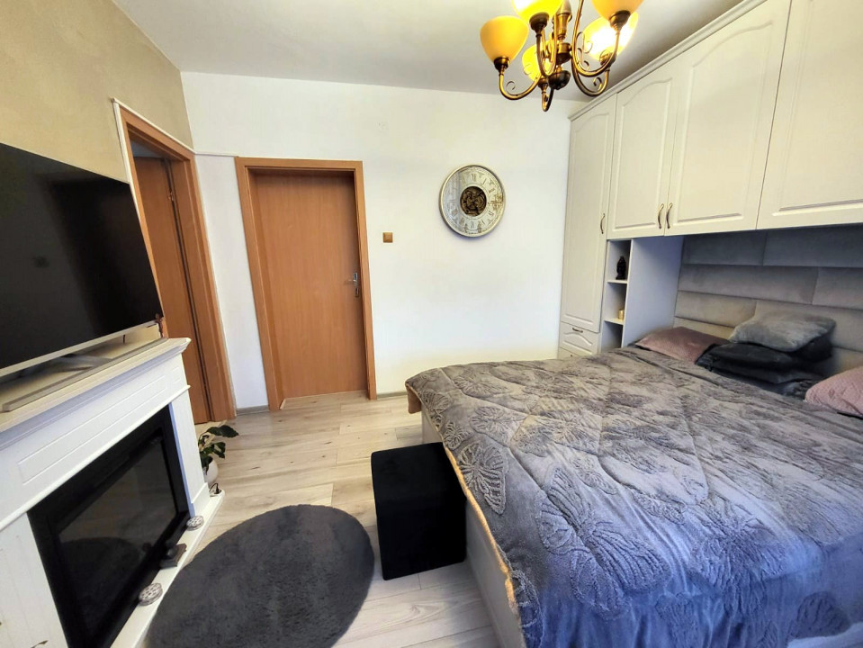 Apartament 3 camere, mobilat complet – Narcisa, etaj 3/4, bloc reabilitat