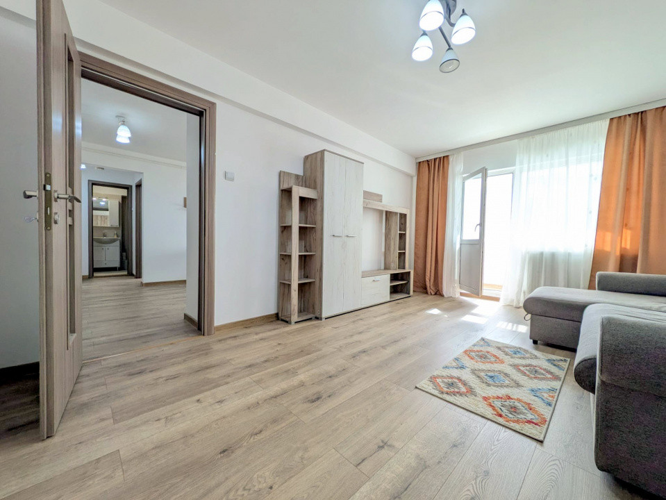 MIORITEI - Carrefour, etaj 1, Apartament renovat 2024, Complet mobilat!