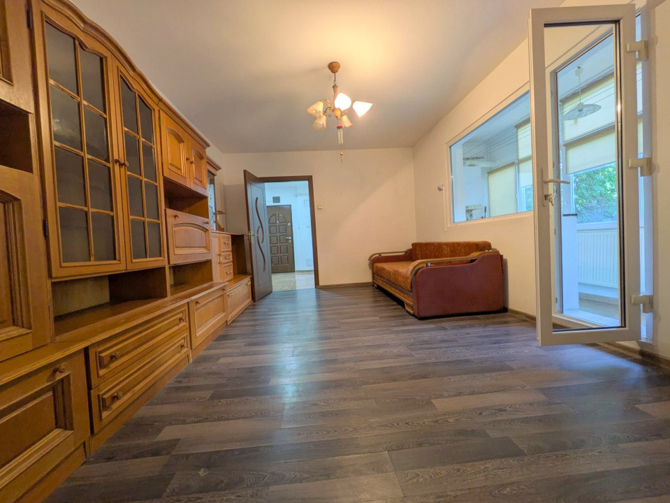Orizont - Apartament 2 camere, parter + balcon, Mobilat, centrala termica