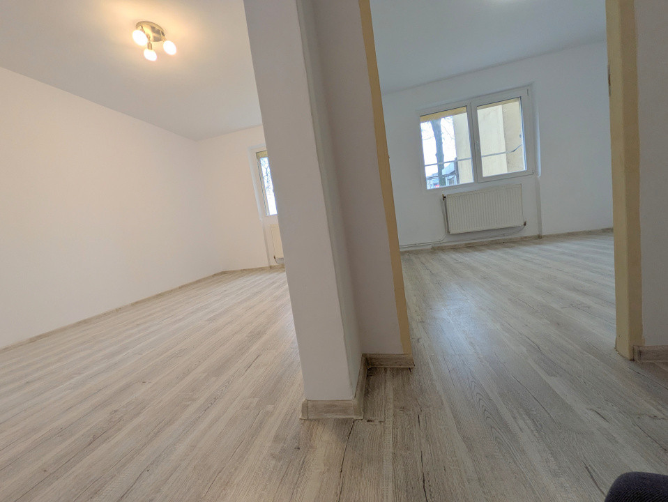 Milcov Pompieri - Apart 2 cam semidec, parter centrala bloc reabilitat