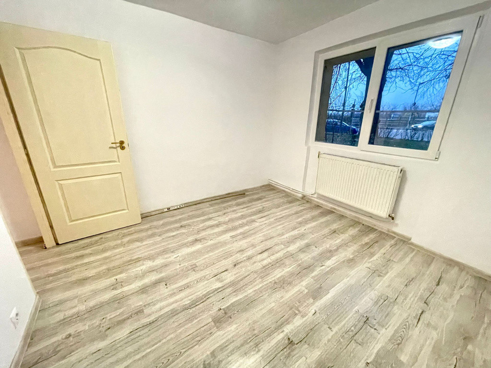 Milcov Pompieri - Apart 2 cam semidec, parter centrala bloc reabilitat