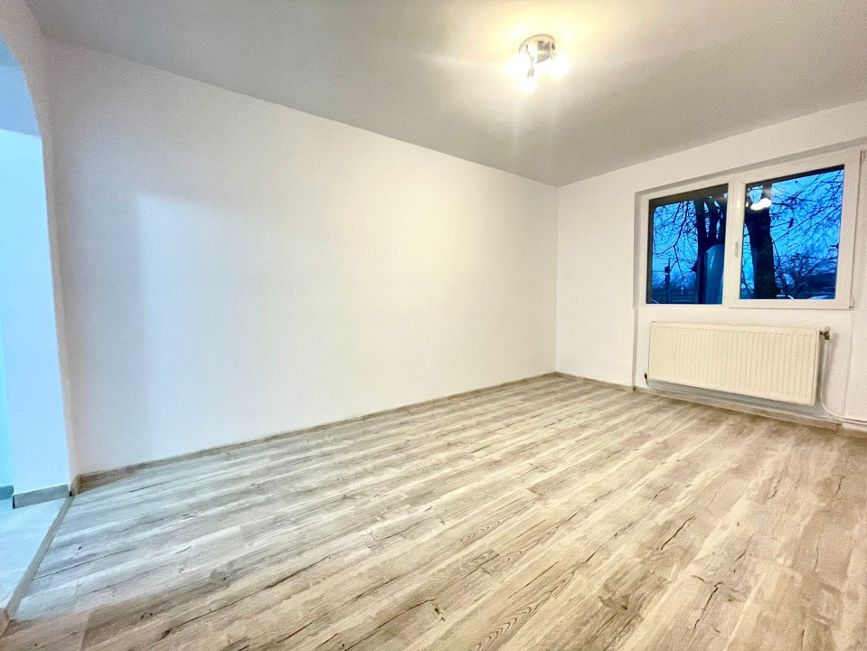 Milcov Pompieri - Apart 2 cam semidec, parter centrala bloc reabilitat