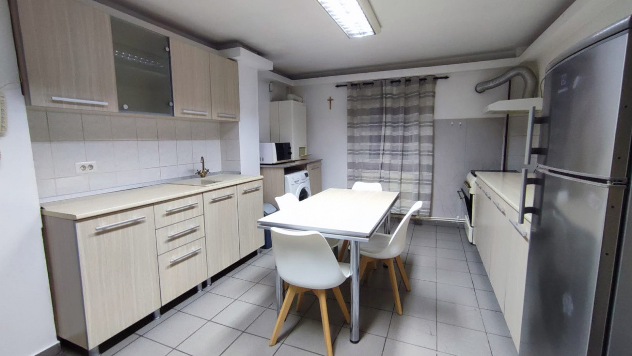  Apartament 3 cam decomandat, parter, mobilat si utilat