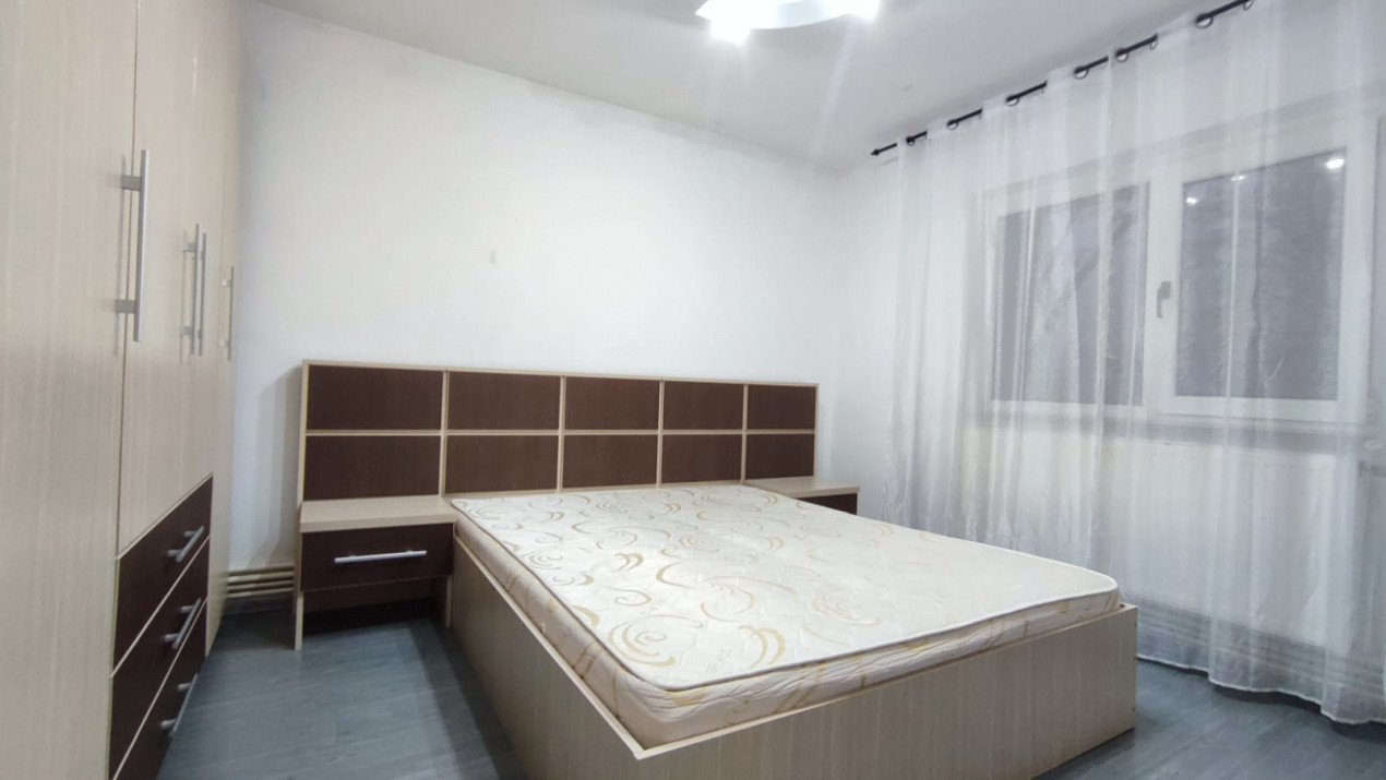  Apartament 3 cam decomandat, parter, mobilat si utilat
