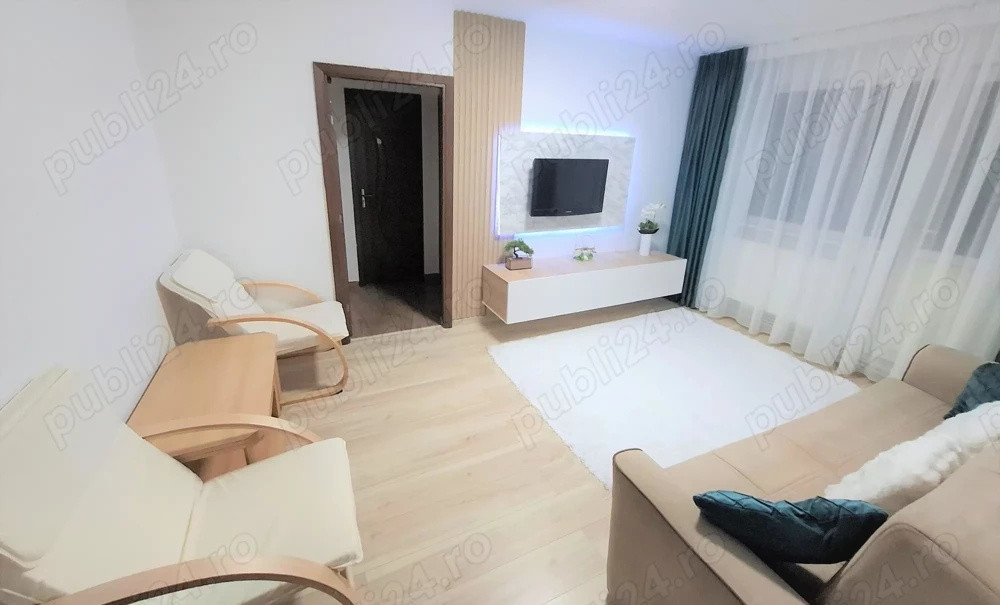 Vând apartament 2 camere complet mobilat și utilat, renovat 2025, gata de mutat