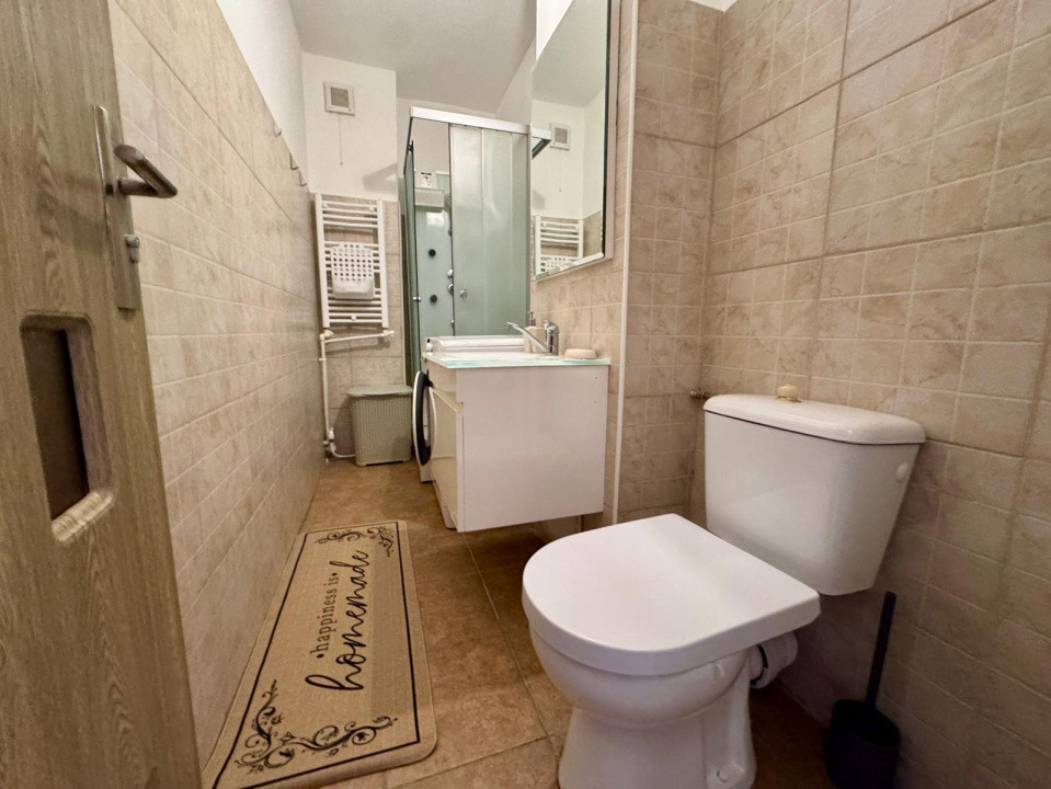 Piata Centrala - Garsoniera cf 1, etaj 2, bloc 1986, Mobilata si renovata