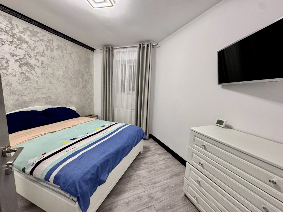 Apartament 3 camere 2 bai Balcaon Bloc nou Adama Stefan cel mare, etaj 3