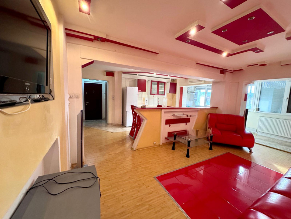 Mioritei - Carrefour, 3 cam Decomandat, etaj 1, Mobilat si Utilat