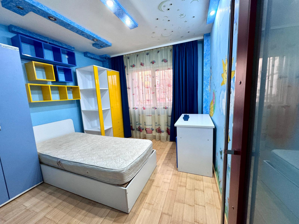 Mioritei - Carrefour, 3 cam Decomandat, etaj 1, Mobilat si Utilat