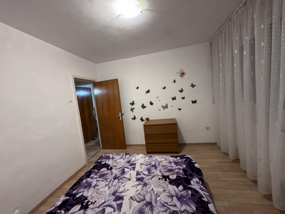 Zona Garii, Apartament 2 camere, etaj 1/8 cu centrala si balcon
