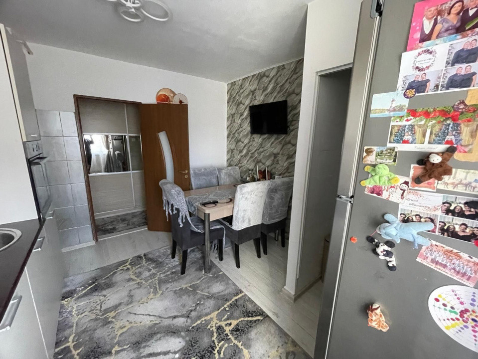 Mioritei - Carrefour - Apartament 2 cam decomandat, semimobilat