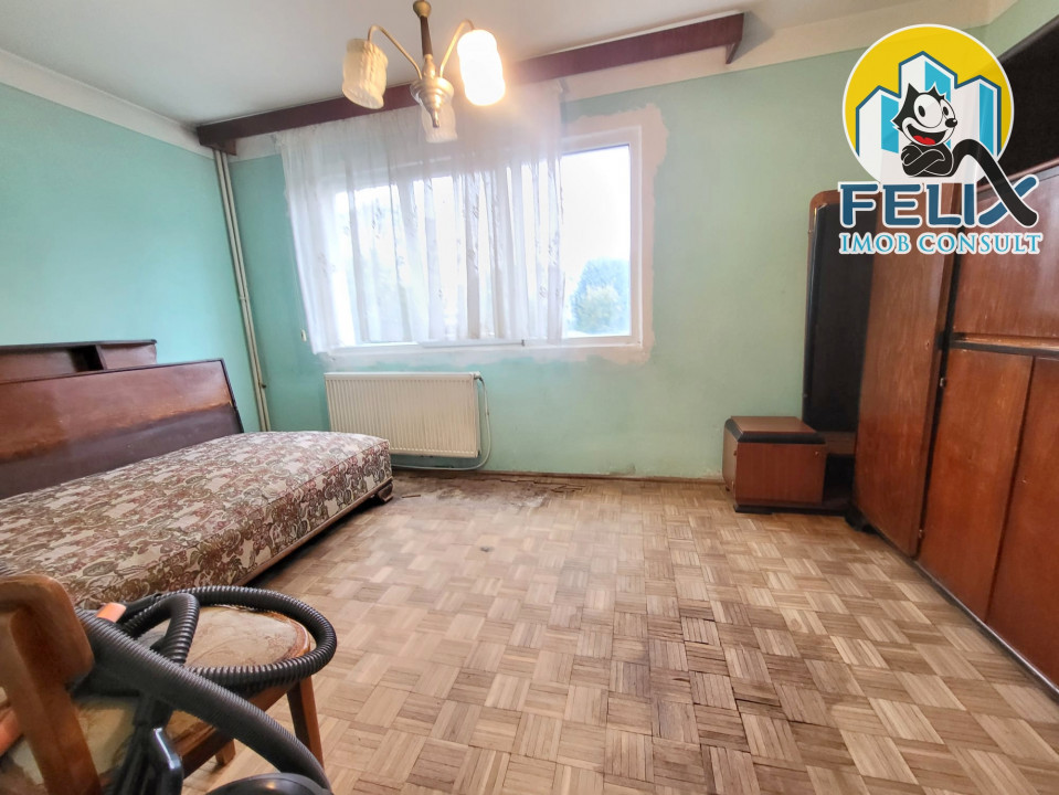 De vânzare apartament cu 2 camere semidecomandat – Narcisa, etaj 2/4, 50mp