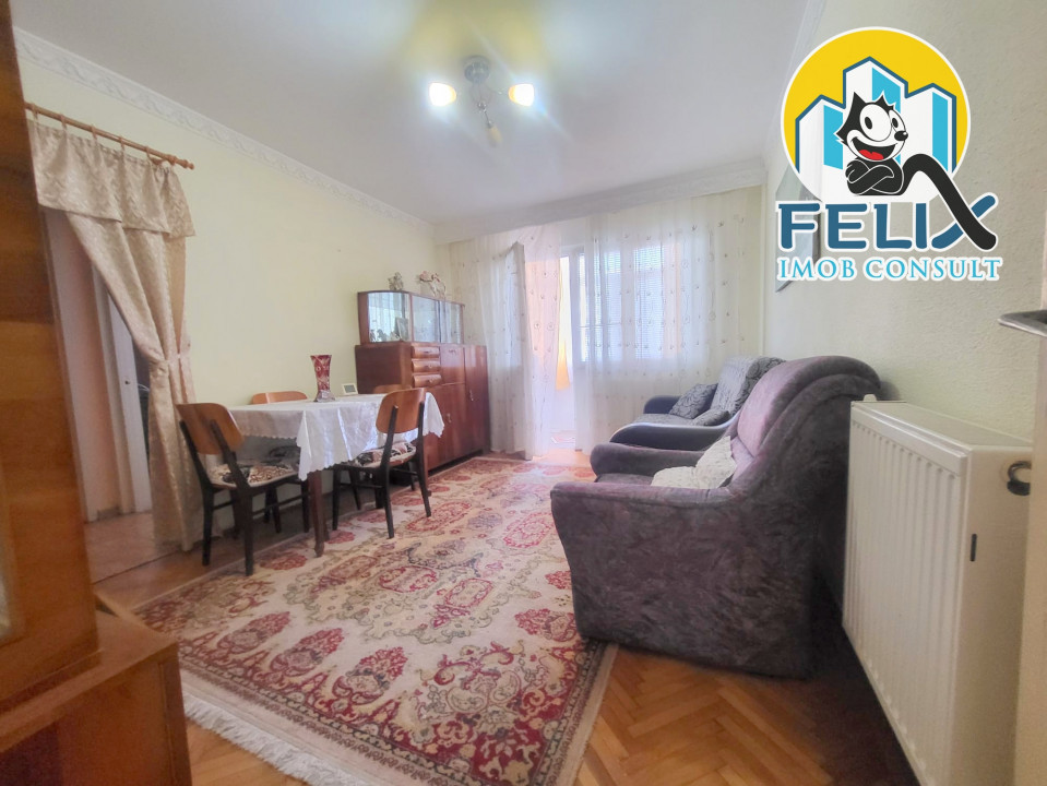 Apartament cu 3 camere semidecomandat – str Banca Națională, et 3/4, mobilat