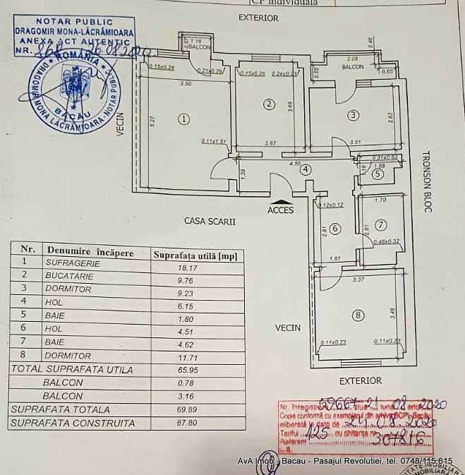 Stefan cel Mare -Curtea de Apel, Apart 3 cam DECOMANDAT, Mobilat, 70mp