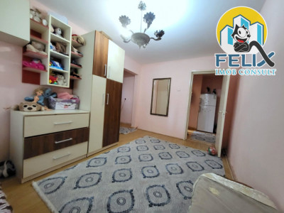 Milcov Pompieri - Apartament 2 camere semidecomandat, parter, bloc reabilitat